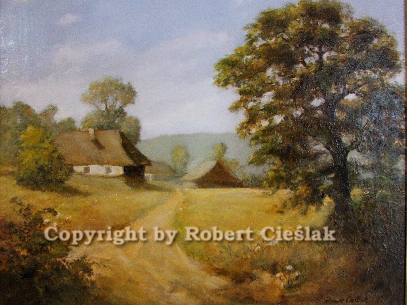 Robert Cieślak - Pejzaż wiejski II
