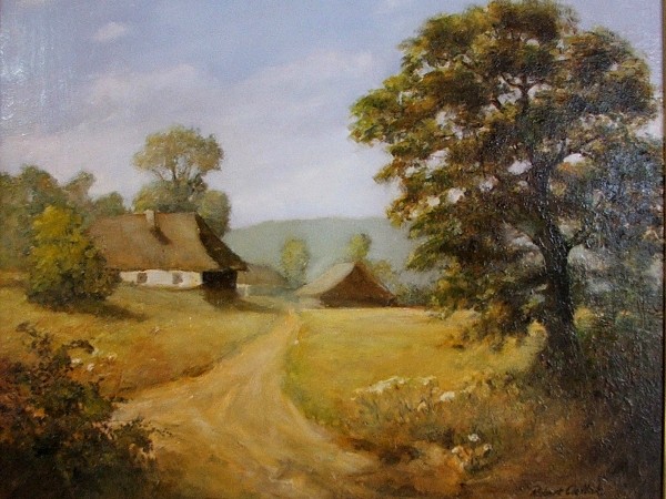 Robert Cieślak - Pejzaż wiejski II
