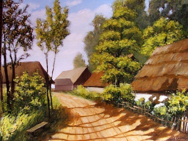 Robert Cieślak - Pejzaż wiejski
