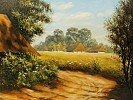 Robert Cieślak - Pejzaż z wsią