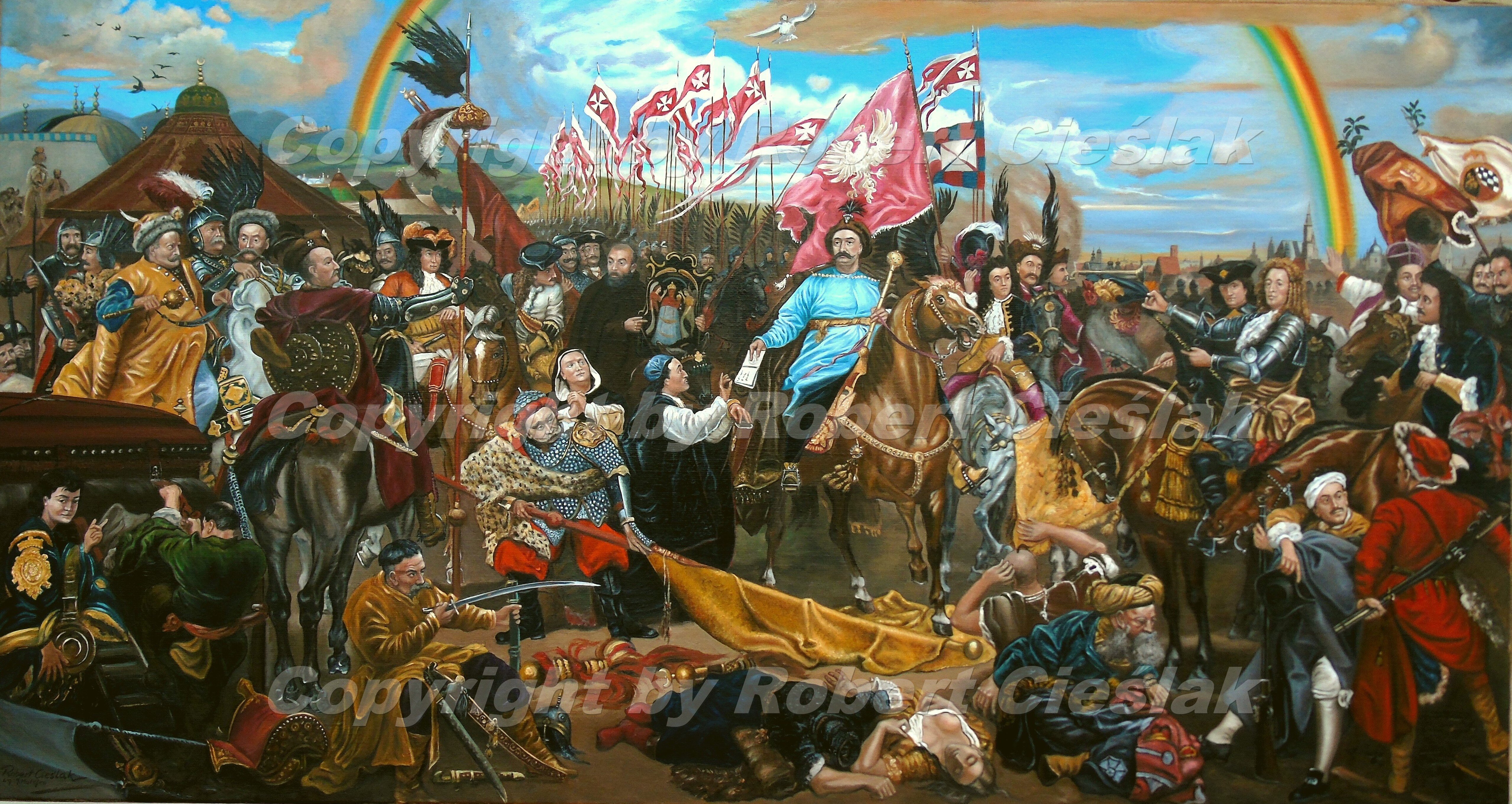 Jan Matejko - Jan III Sobieski pod Wiedniem