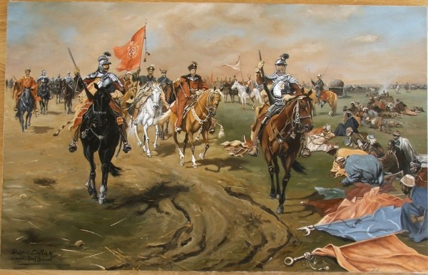 Józef Brandt - Składanie sztandarów