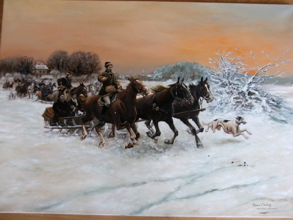 Alfred Wierusz-Kowalski - Wieczorna sanna