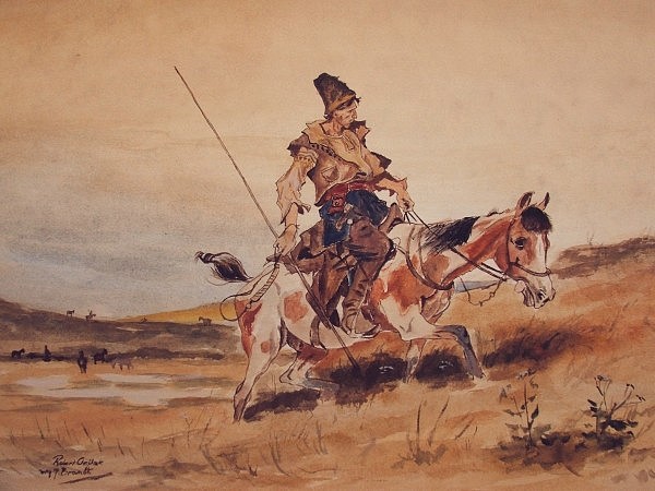 Józef Brandt - Jezdziec kozacki