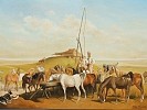 Juliusz Kossak - Stadnina na Podolu