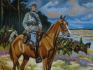 Wojciech Kossak - Marszałek Piłsudski na Kasztance