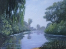 Claud Monet - Wschód słońca nad Sekwaną