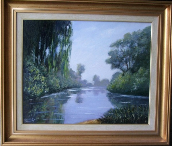 Claud Monet - Wschod słońca nad Sekwaną