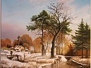 Cornelis Barend Koekkoek - Zima