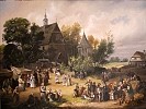 Franciszek Kostrzewski - Odpust na wsi