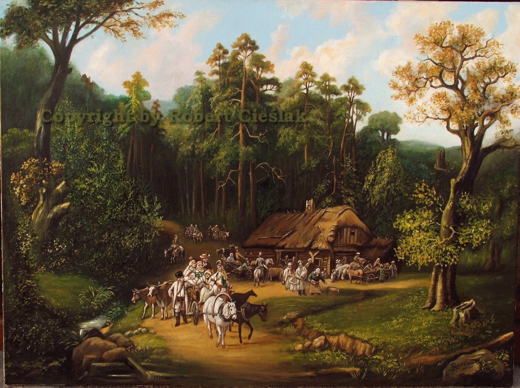 Jan Feliks Piwarski - Karczma - Ostatni grosz