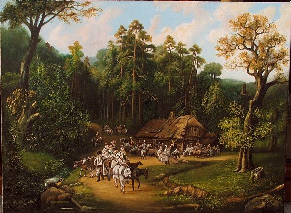 Jan Feliks Piwarski - Karczma - Ostatni grosz