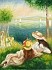Auguste Renoir - Dziewczęta nad brzegiem morza
