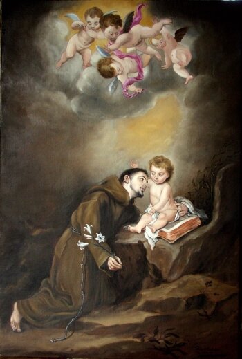 Bartolome Murillo - Święty Antoni Padewski
