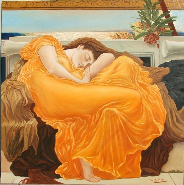 Frederic Leighton - Upalny czerwiec