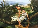 Henryk Siemiradzki - Sielanka rzymska - łowienie ryb
