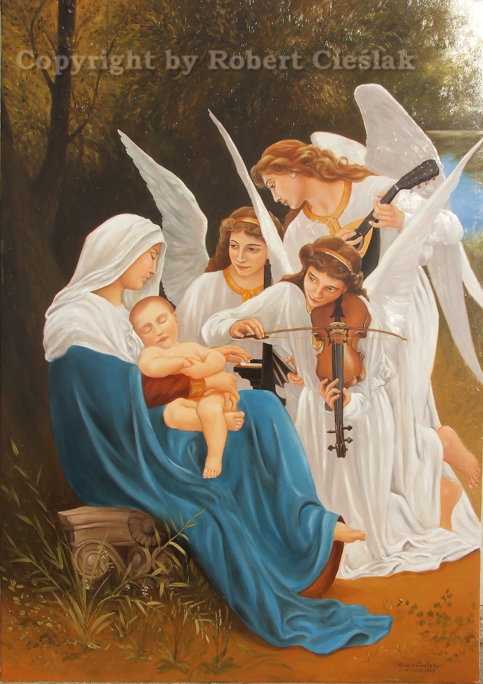 William Bouguereau - Pieśń aniołów