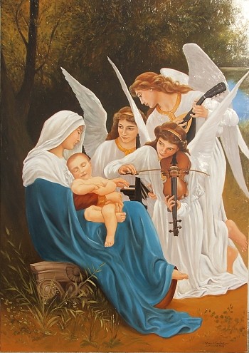 William Bouguereau - Pieśń aniołów
