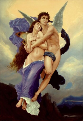 William Bouguereau - Porwanie Psyche